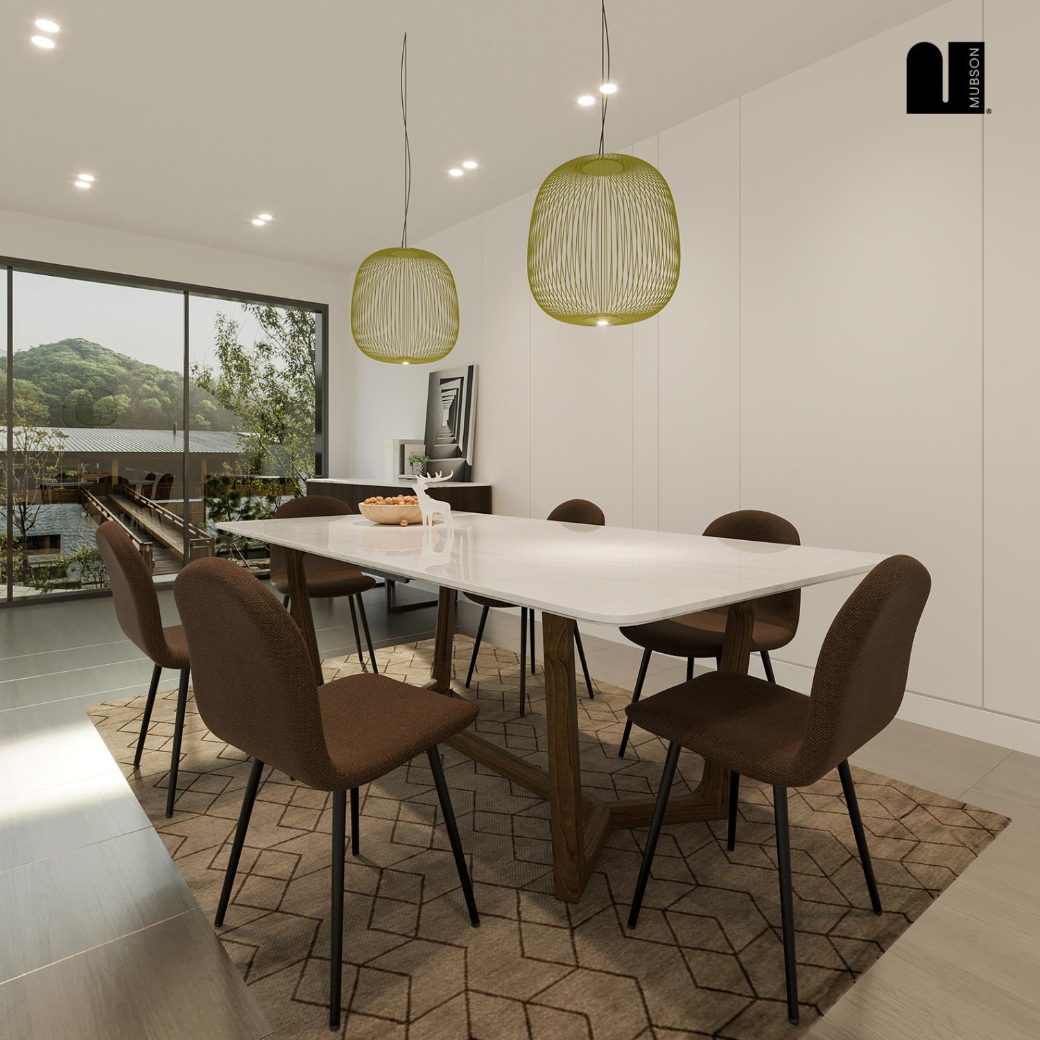 Foto 7 pulgar | Set De 4 Sillas Para Comedor Mubson Sillas Sacre