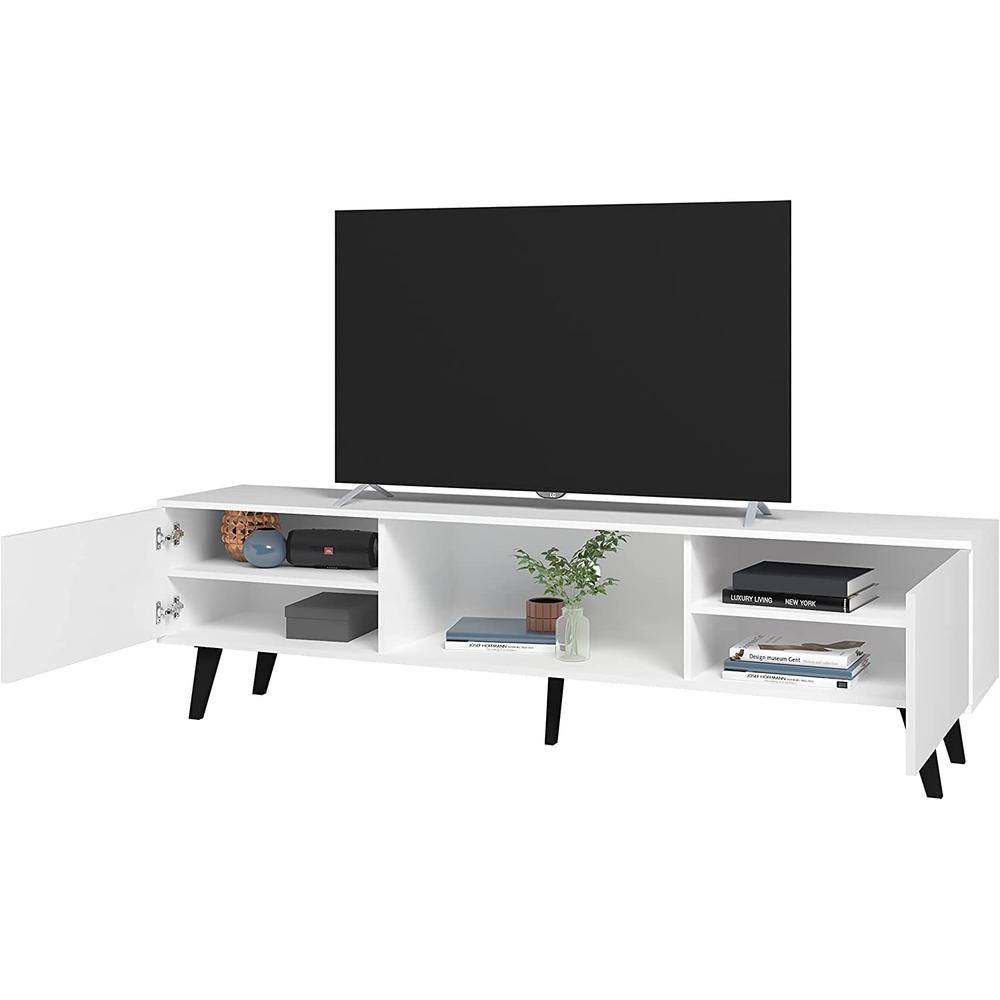 Foto 3 pulgar | Mueble Rack Para Tv 42 Blanco
