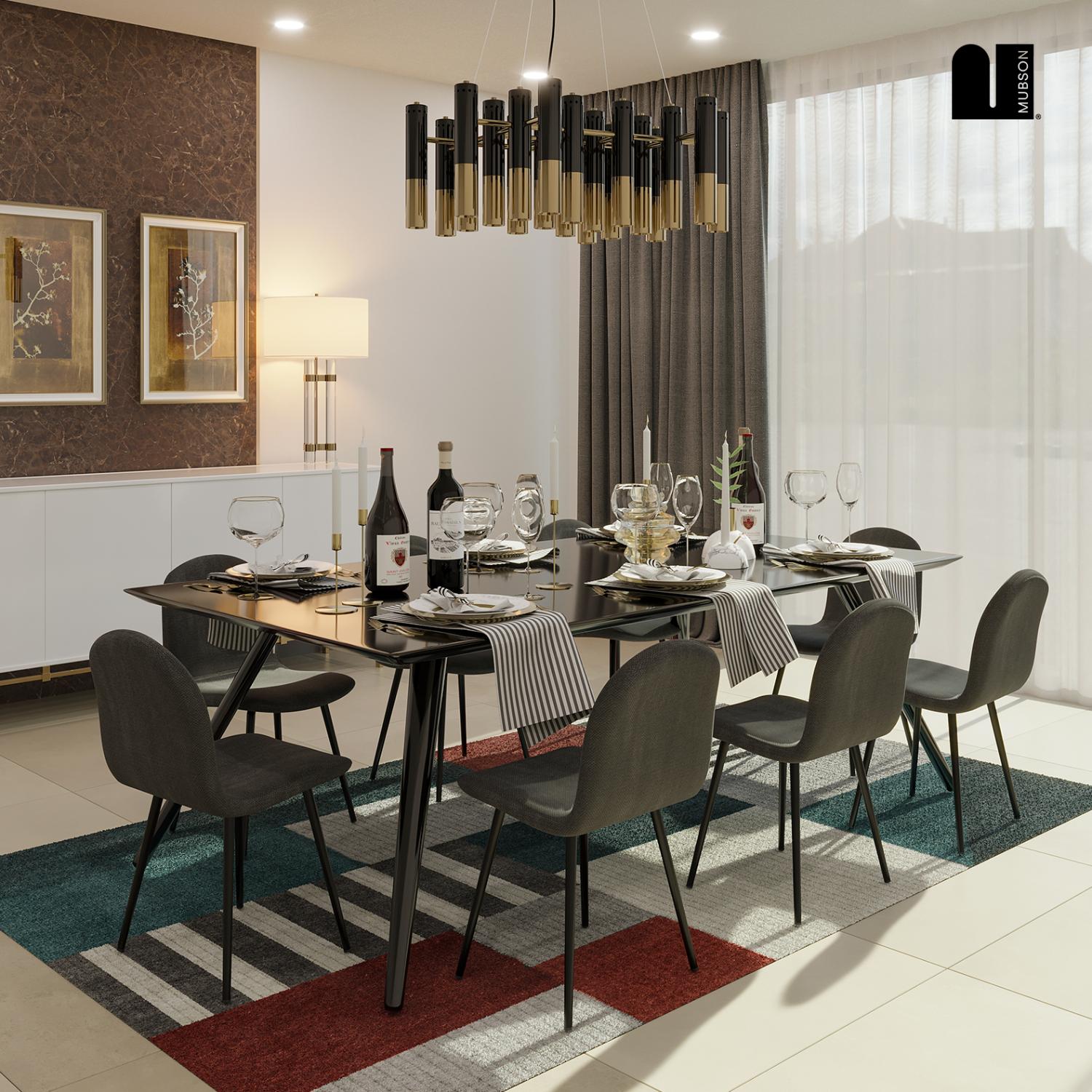 Foto 6 | Set De 4 Sillas para Comedor Mubson