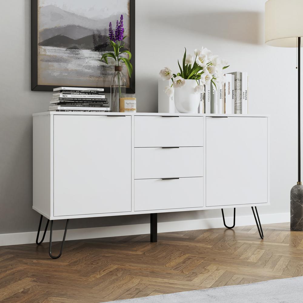 Foto 2 | Cajonera Midtown Concept 2 Puertas 3 Cajones Blanca