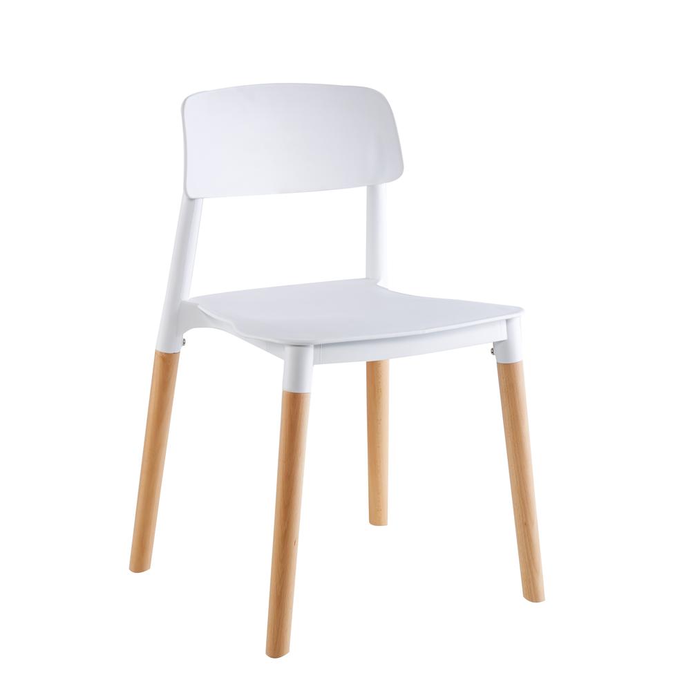 Foto 1 | Sillas Estocolmo Midtown Concept con Patas de Madera 4 Piezas