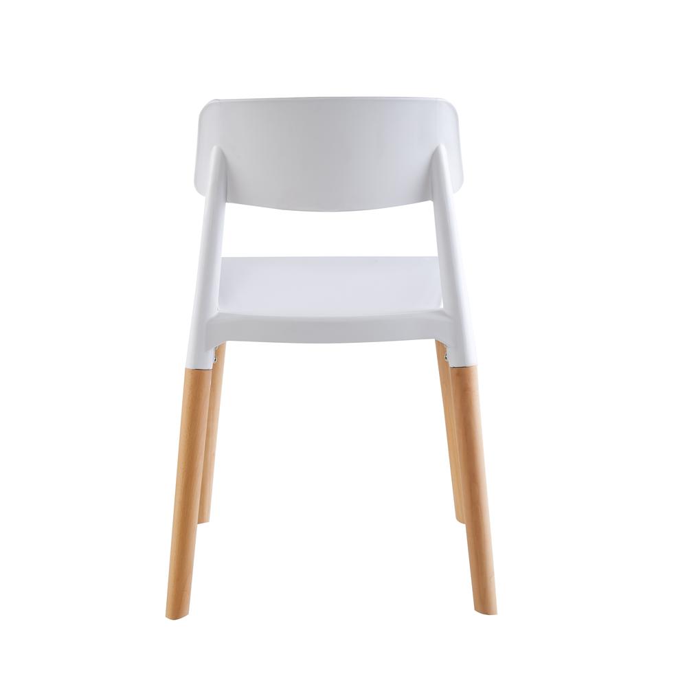 Foto 5 pulgar | Sillas Estocolmo Midtown Concept con Patas de Madera 4 Piezas