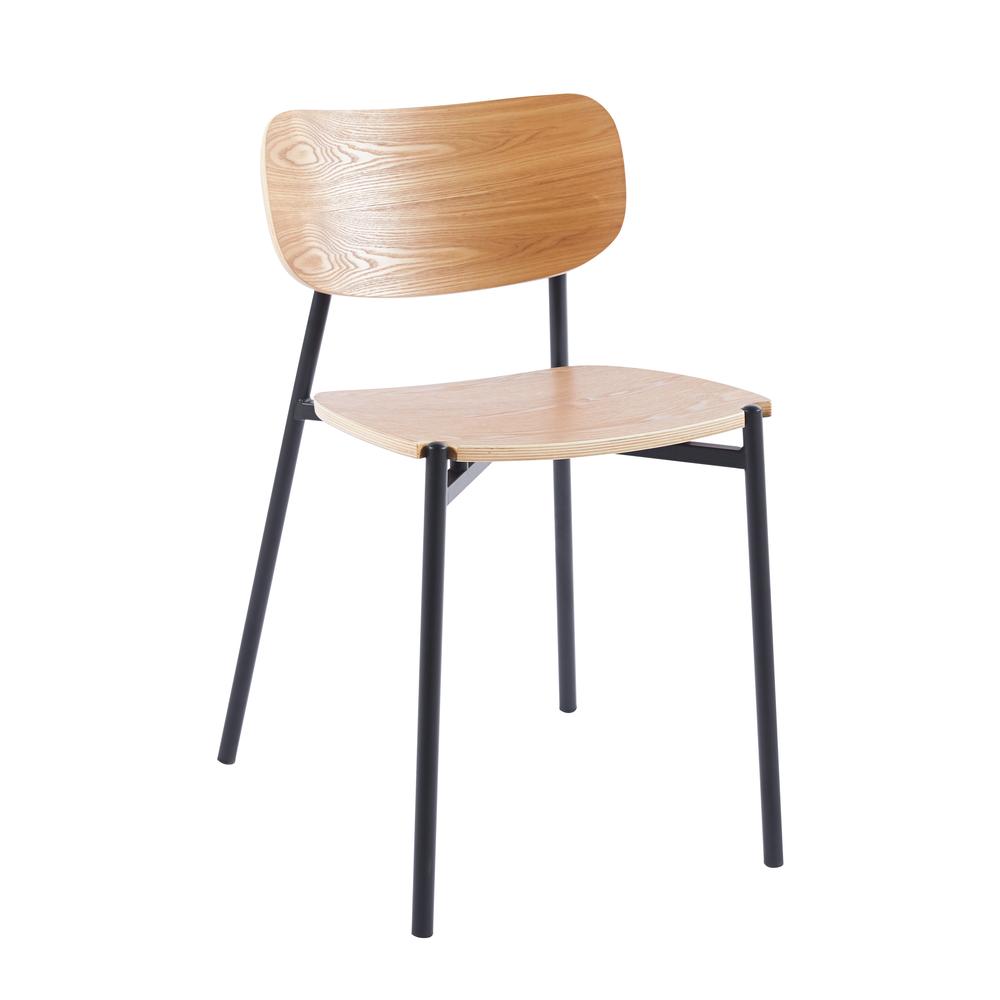 Foto 3 pulgar | Sillas de Madera Midtown Concept 4 Piezas