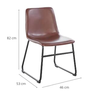 Foto 6 | Set Sillas Ecocuero Midtown Concept