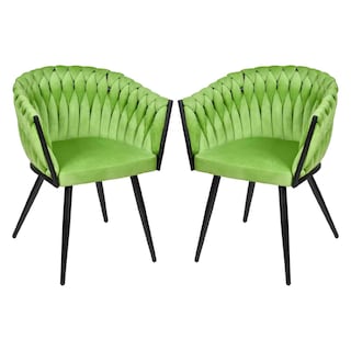 Foto 1 | Sillas para Comedor Rack & Pack Verdes 2 Piezas