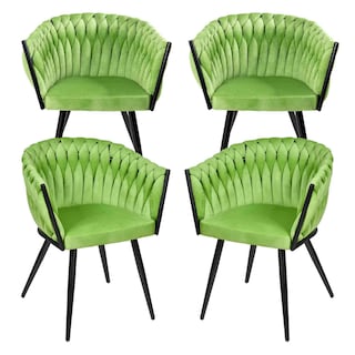 Foto 1 | Sillas para Comedor Rack & Pack Verdes 4 Piezas