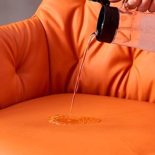 Foto 7 | Set de 2 Sillas de Comedor Ilios Innova Naranja con Vinipiel para tu Hogar
