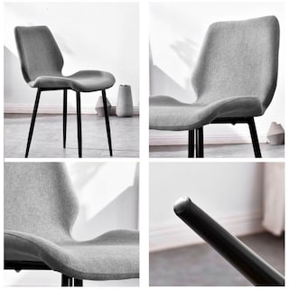 Foto 3 | Paquete de Sillas para Comedor Ilios Innova Berlín Grises 4 Piezas