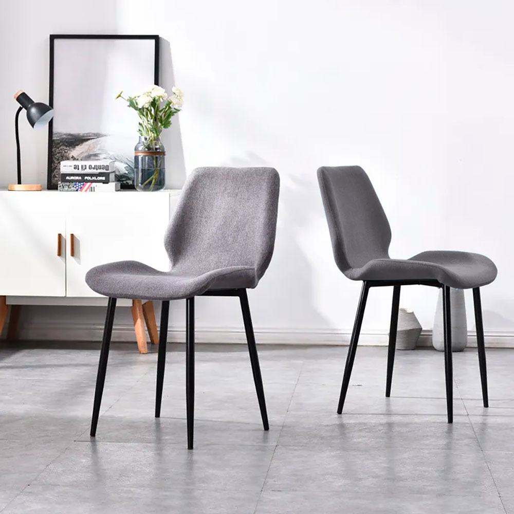 Foto 6 pulgar | Paquete de Sillas para Comedor Ilios Innova Berlín Grises 4 Piezas