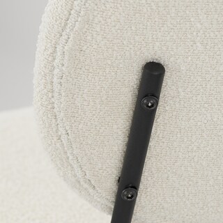 Foto 5 | Silla para Comedor Bouclé Gl-0010 Gaon Legacy Beige Elegante Set 4