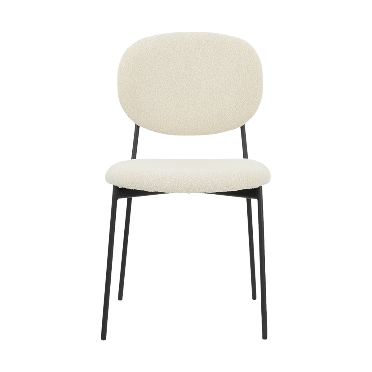 Foto 7 | Silla para Comedor Bouclé Gl-0010 Gaon Legacy Beige Elegante Set 4