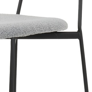 Foto 6 | Silla para Comedor Bouclé Gl-0010 Gaon Legacy Gris Elegante Set 4