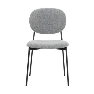 Foto 7 | Silla para Comedor Bouclé Gl-0010 Gaon Legacy Gris Elegante Set 4
