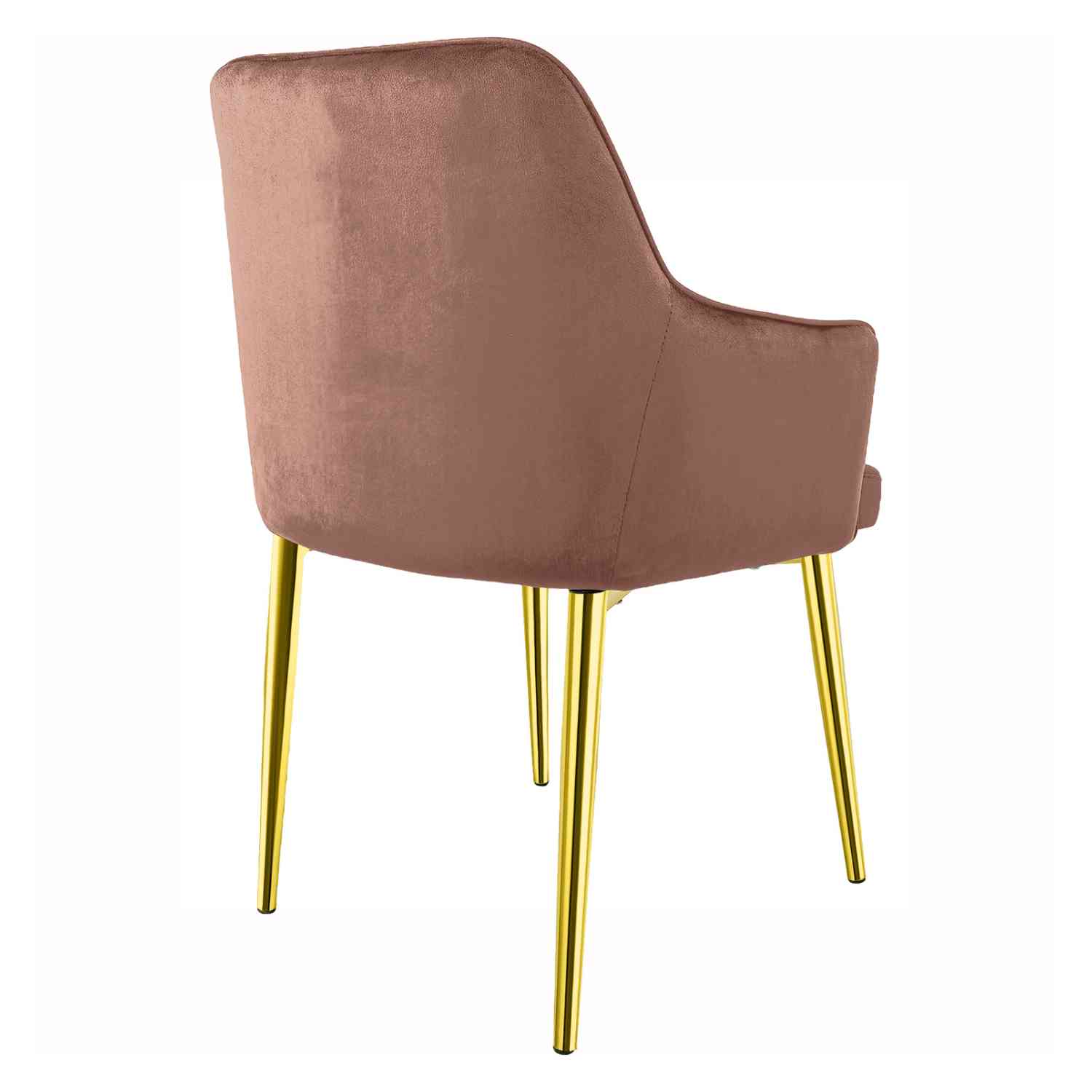 Foto 5 | Set de 2 Sillones Sillas de Comedor Modernos de Terciopelo Rosa Elegantes