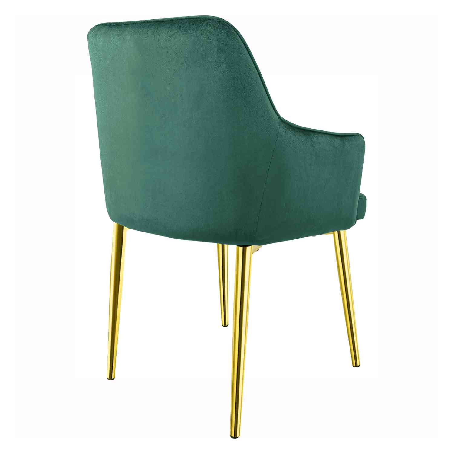 Foto 6 pulgar | Set de 2 Sillones Comedor Modernos de Terciopelo Verde Elegante