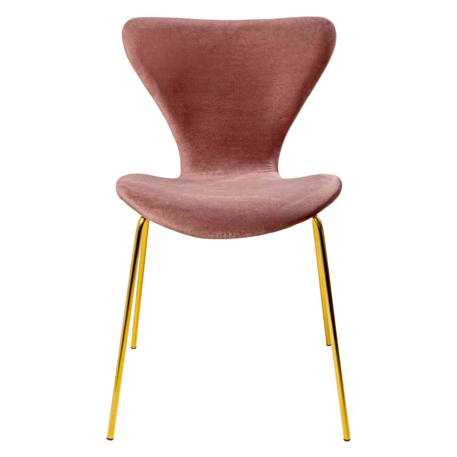 Foto 6 pulgar | Sillas de Terciopelo para Comedor Rosa 4 Piezas
