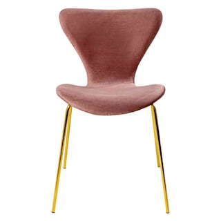 Foto 5 | Sillas de Terciopelo para Comedor Rosa 4 Piezas