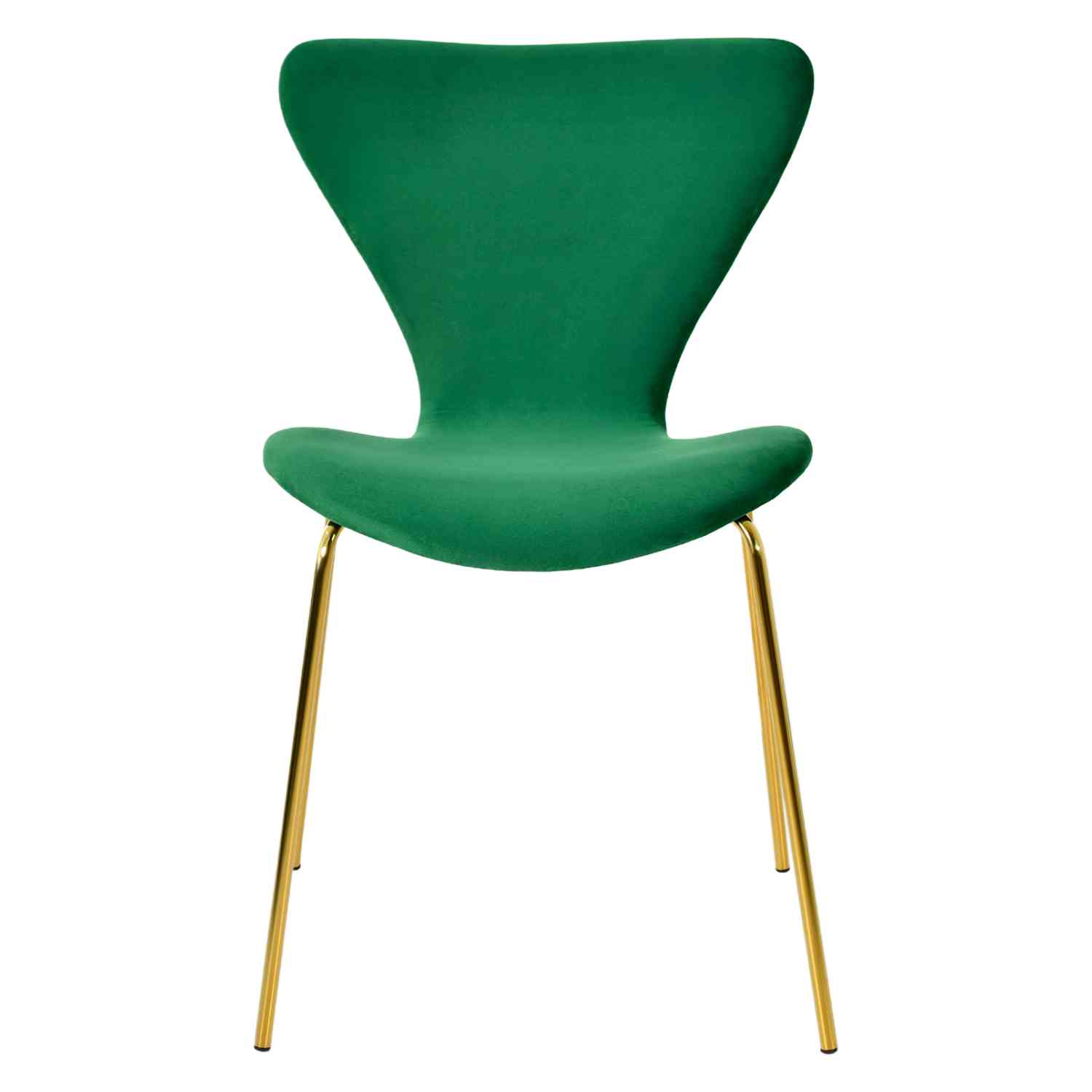 Foto 5 | Sillas de Terciopelo Verde 4 Piezas