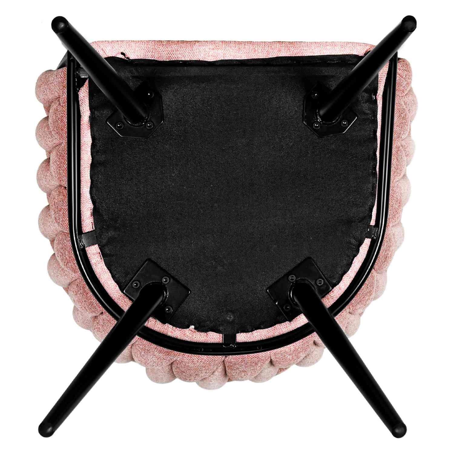 Foto 5 pulgar | Set 2 Sillas para Comedor Rosas Patrón Tejido Elegante Moderno