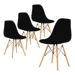 Set X 4 Sillas Comedor Tipo Eames Minimalistas Reforzadas