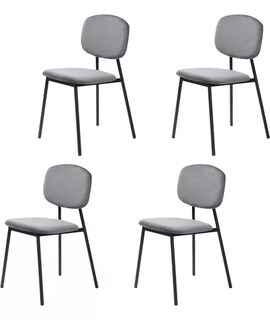 Foto 1 | Set de Sillas Modernas Minimalistas Eke 4 Piezas