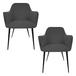 Foto 1 | Set De 2 Sillas Velvet Modernas Para Comedor Marca Gravita