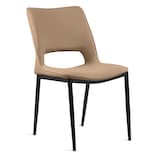 Set Sillas De Comedor Siena Minimalistas Modernas 2 Unidades (beige)