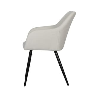 Foto 5 | Set De Sillas De Comedor Top Living Landen Con Respaldo Con Trama De Rombos Color Blanco