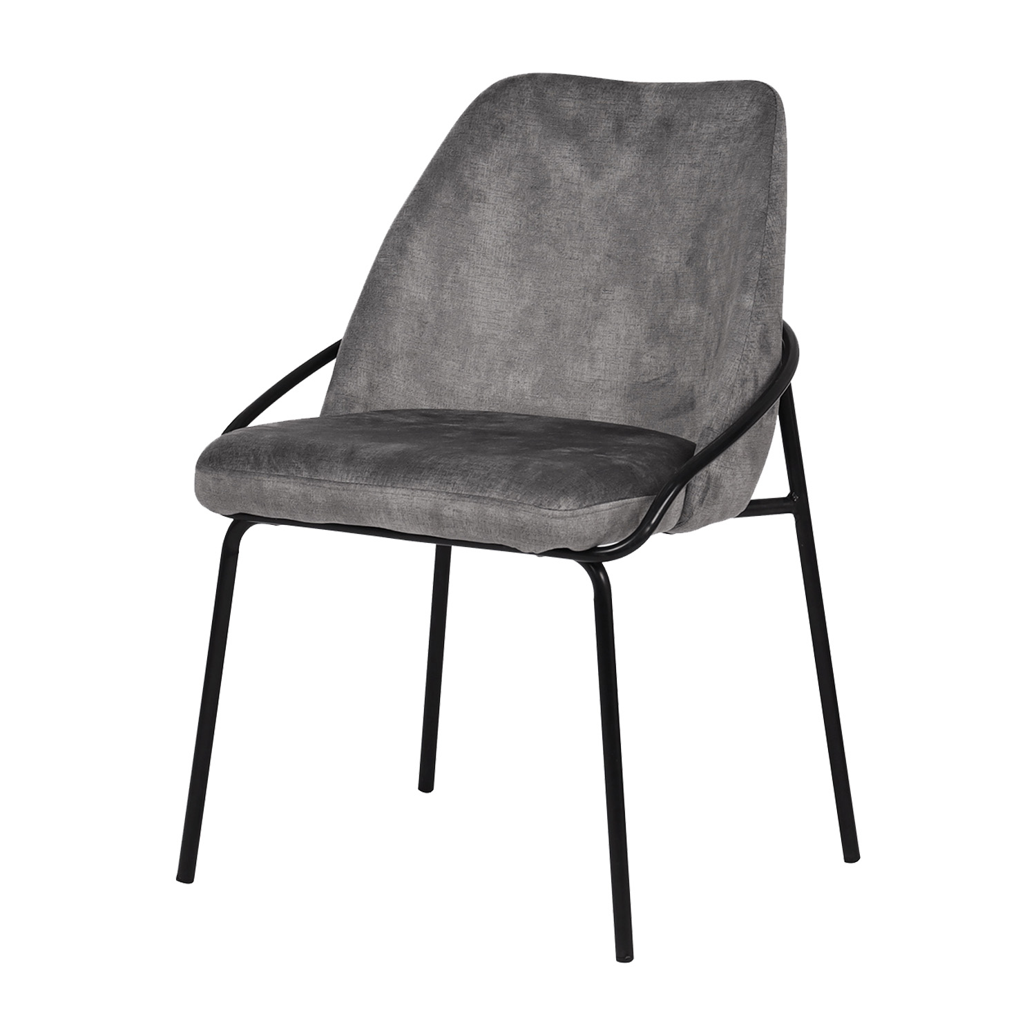 Foto 2 pulgar | Set De 2 Sillas De Comedor 3093 Budelli Gris