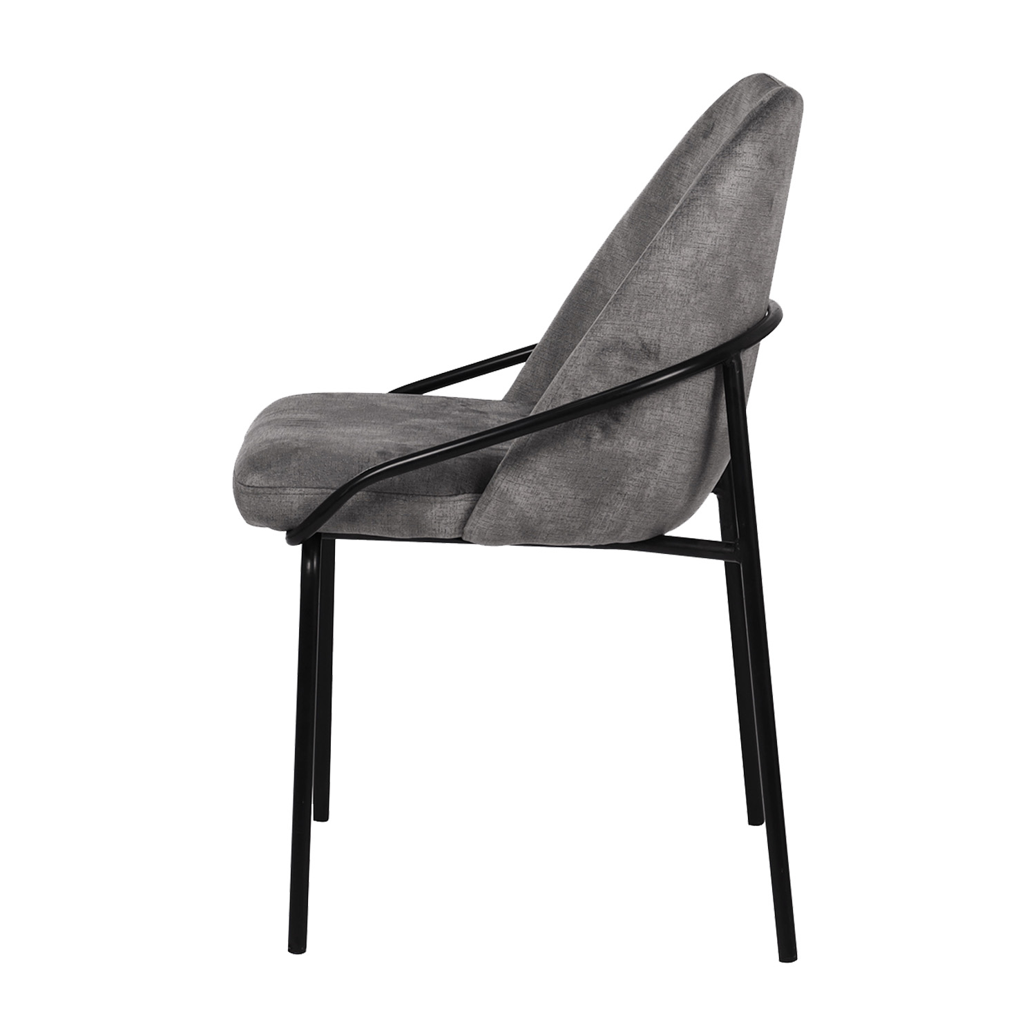 Foto 4 pulgar | Set De 2 Sillas De Comedor 3093 Budelli Gris