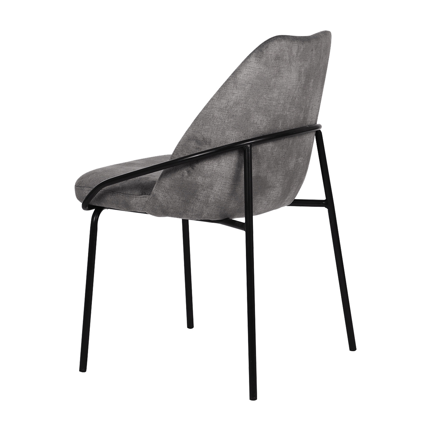 Foto 5 pulgar | Set De 2 Sillas De Comedor 3093 Budelli Gris