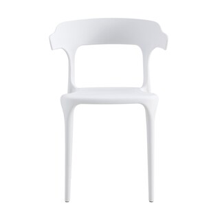 Foto 2 | Set 4 Sillas De Comedor Top Living Esp-bajab4pack Con Respaldo Curvo Color Blanco