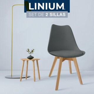 Foto 6 | Set 2 Silla Tulip Minimalista Moderna Comedor Acolchonada Color Rosa