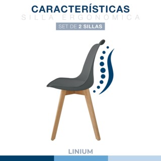 Foto 7 | Set 2 Silla Tulip Minimalista Moderna Comedor Acolchonada Color Rosa