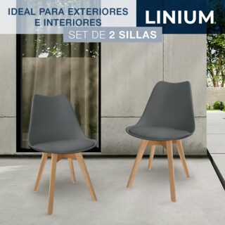 Foto 8 | Set 2 Silla Tulip Minimalista Moderna Comedor Acolchonada Color Rosa