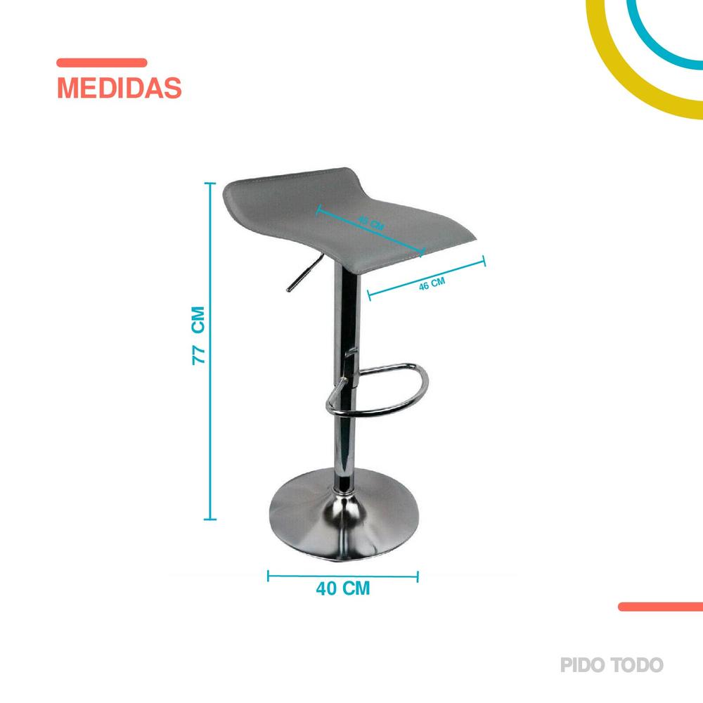 Foto 3 pulgar | Silla Alta X-Pross para Comedor color Gris