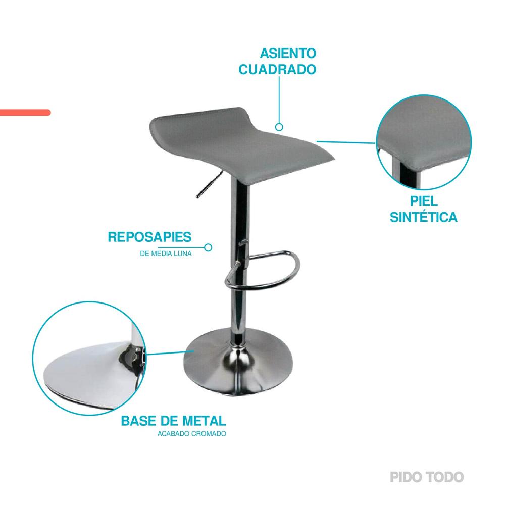 Foto 4 | Silla Alta X-Pross para Comedor color Gris