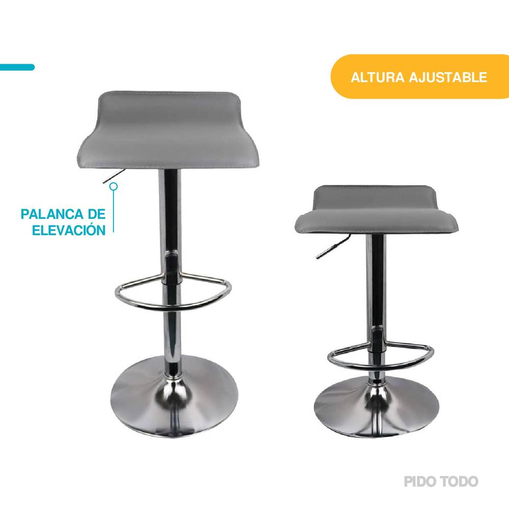 Foto 7 pulgar | Silla Alta X-Pross para Comedor color Gris