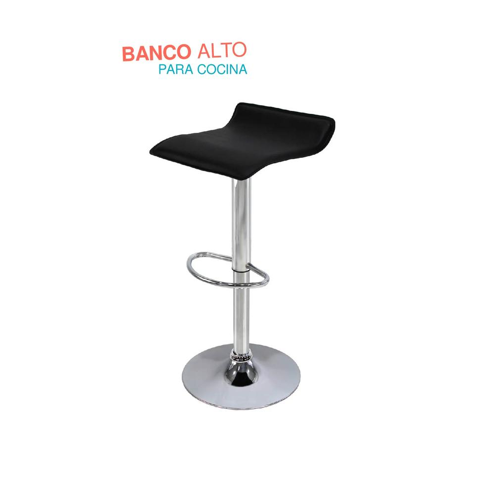 Silla Alta X-Pross para Comedor color Negro