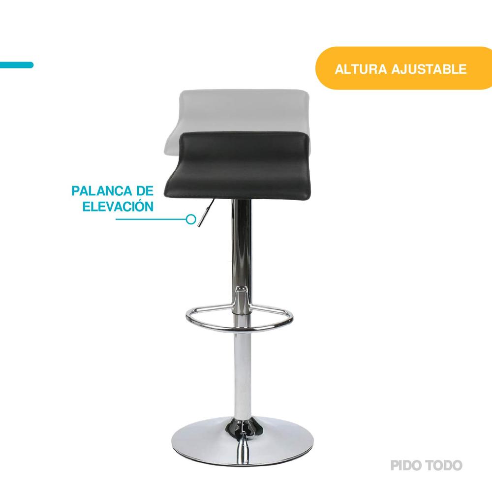 Foto 7 pulgar | Silla Alta X-Pross para Comedor color Negro