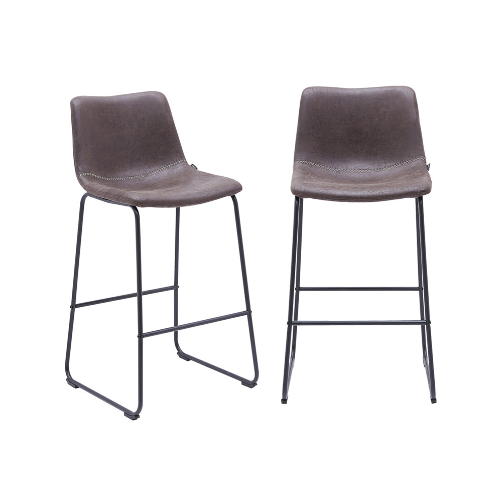 Sillas Altas Valig Café 2 Piezas
