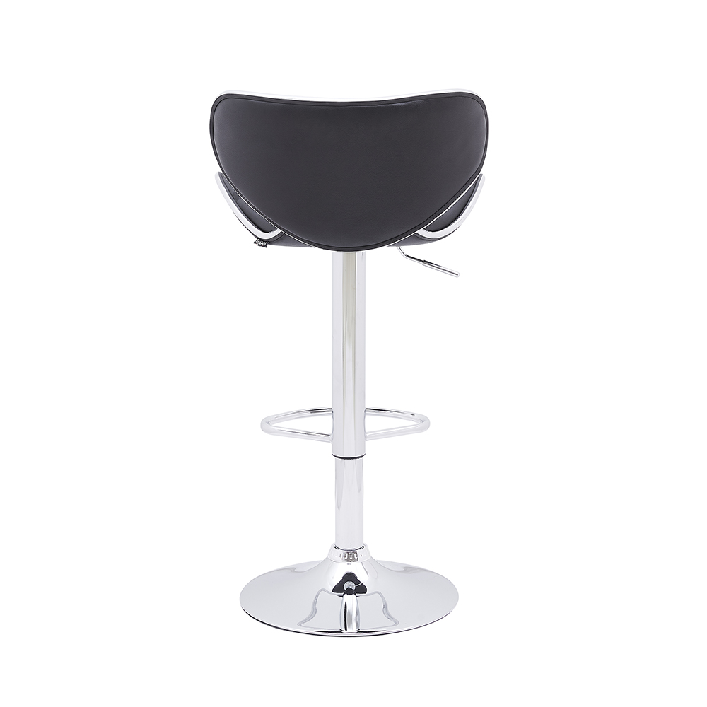 Foto 5 pulgar | Silla Alta VANLIG Banco Málaga color Negro para Barra Desayunador