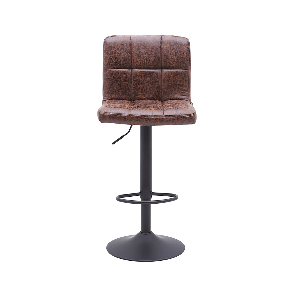 Silla Banco Alto VANLIG Bilbao para Desayunador Barra Comedor color Café