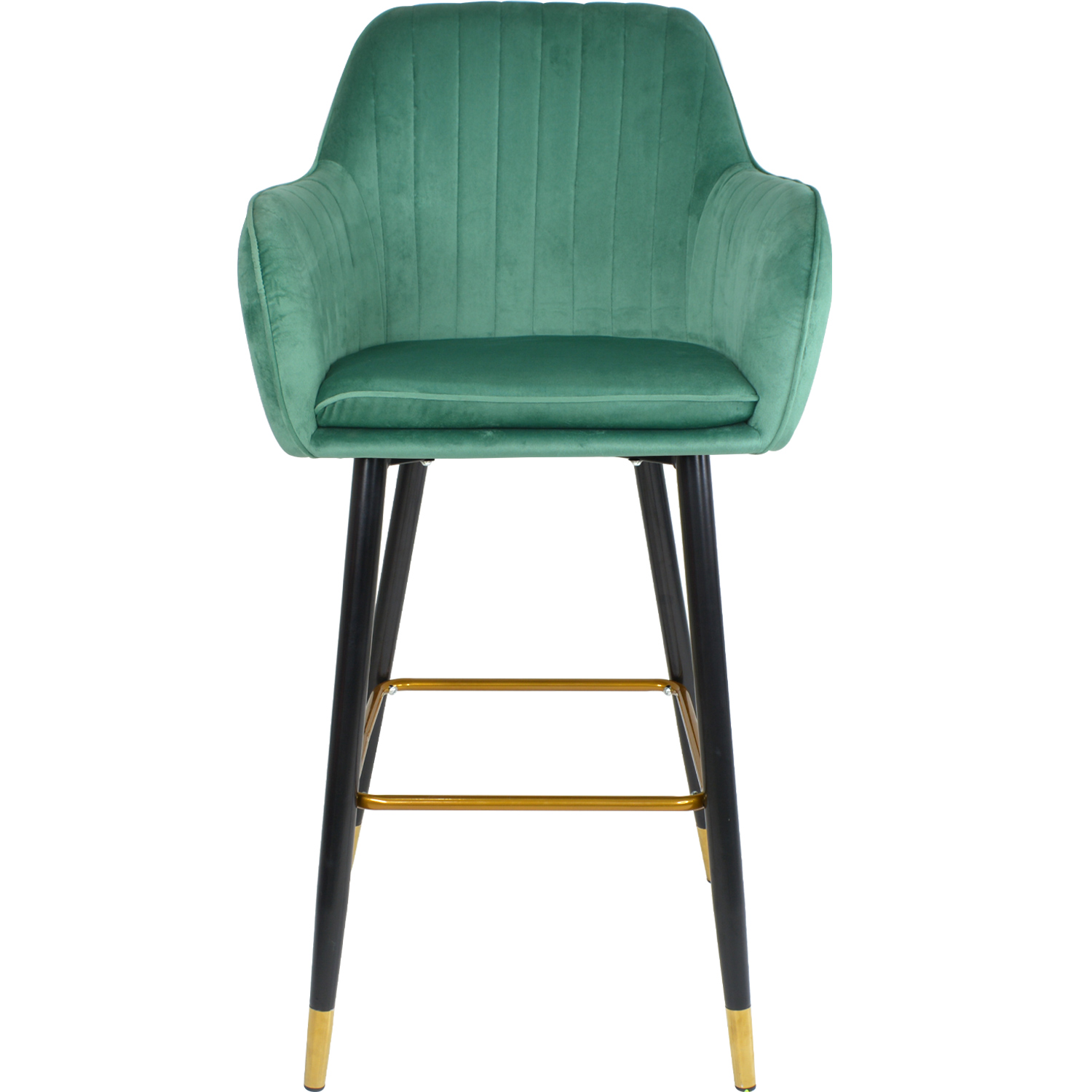 Foto 3 pulgar | Silla Alta Tapizada Rack & Pack Eames Verde