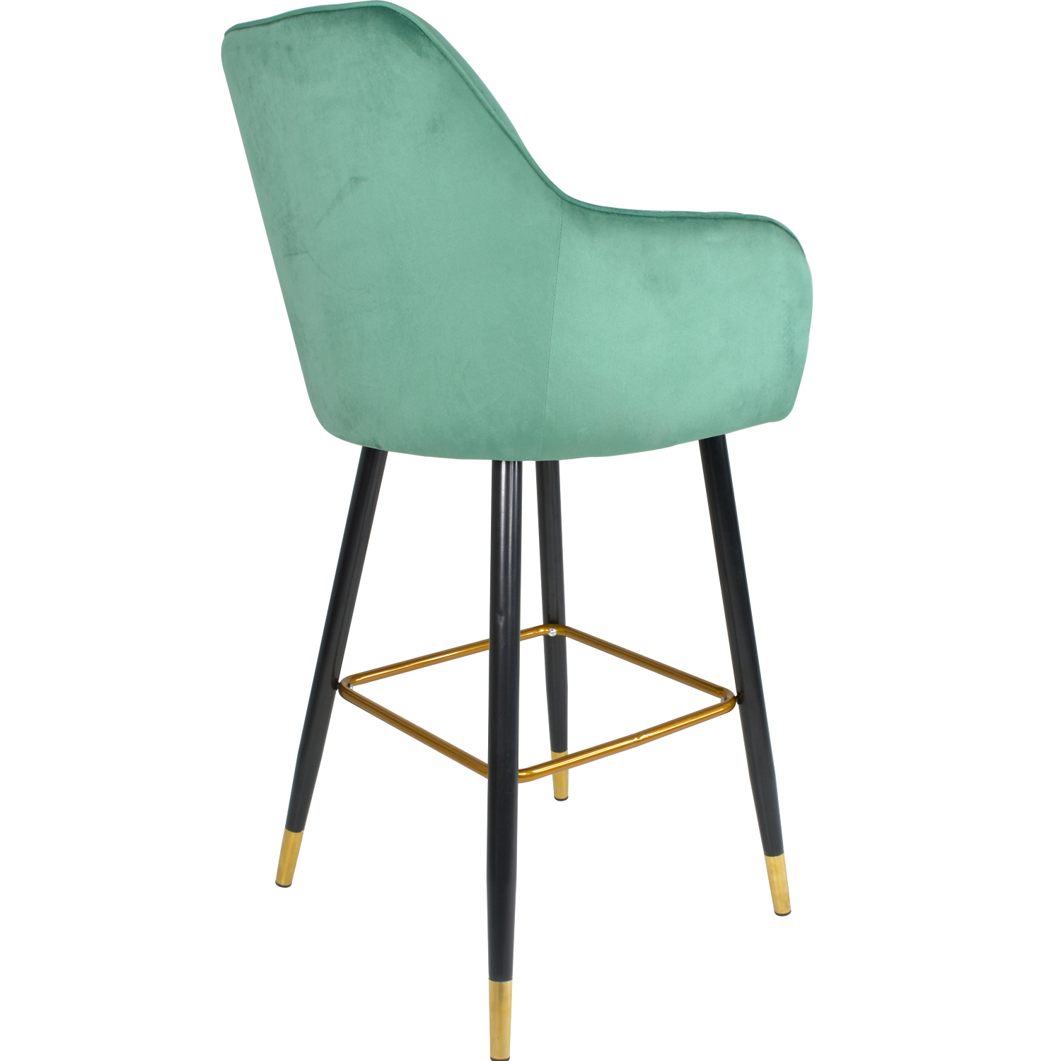 Foto 4 pulgar | Silla Alta Tapizada Rack & Pack Eames Verde