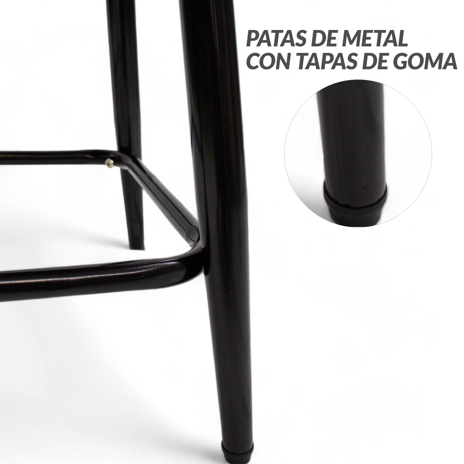 Foto 8 | Ilios Innova Juego De 4 Sillas De Bar Giratorias Tokio Azul