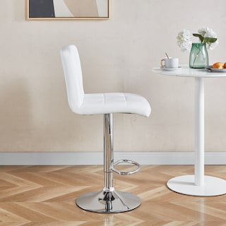 Foto 7 | Set de 2 Sillas Altas Maple Blancos Estilo Moderno y Elegante