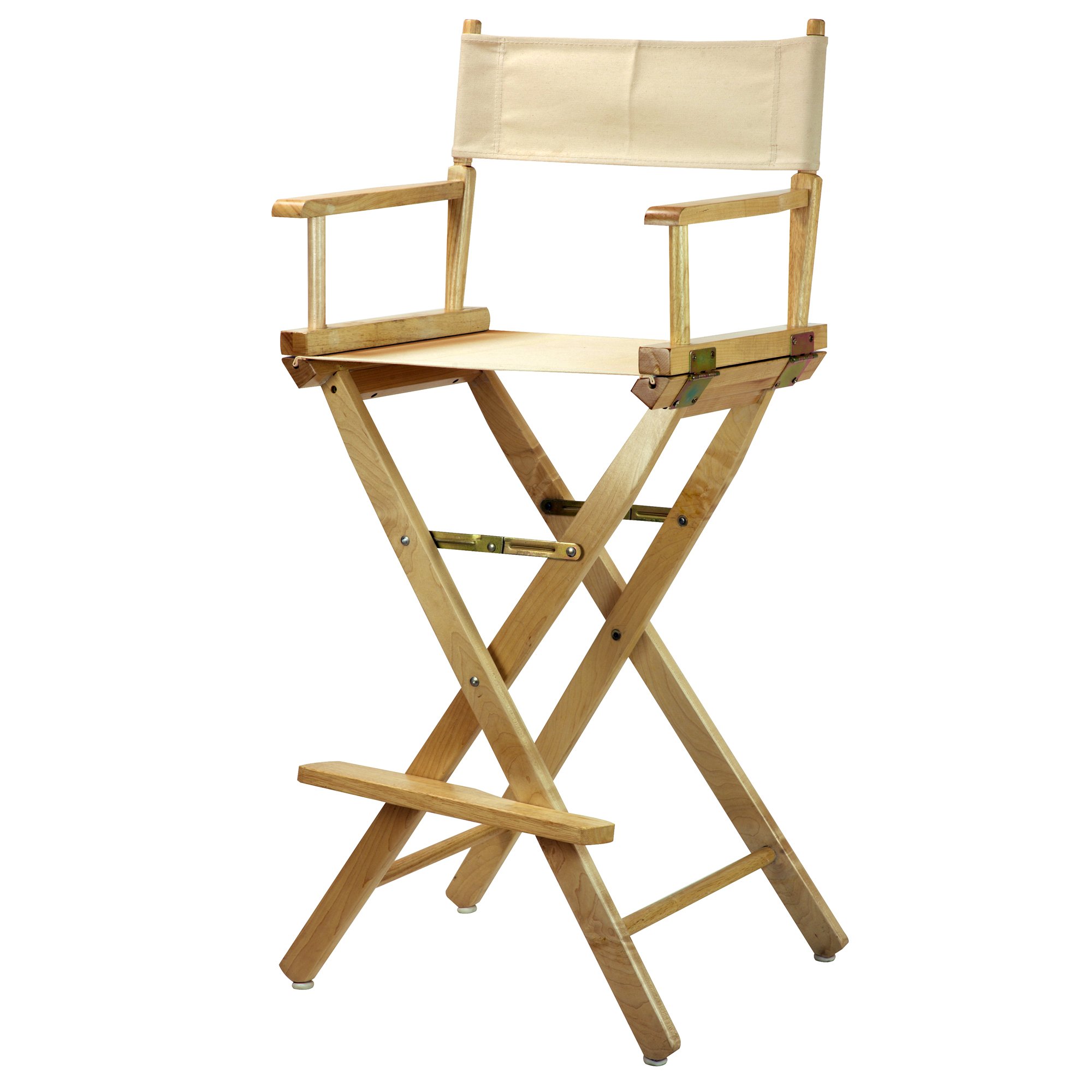 Silla Casual Home Director's Bar, Altura De Barra, Marco Natural - Venta Internacional.