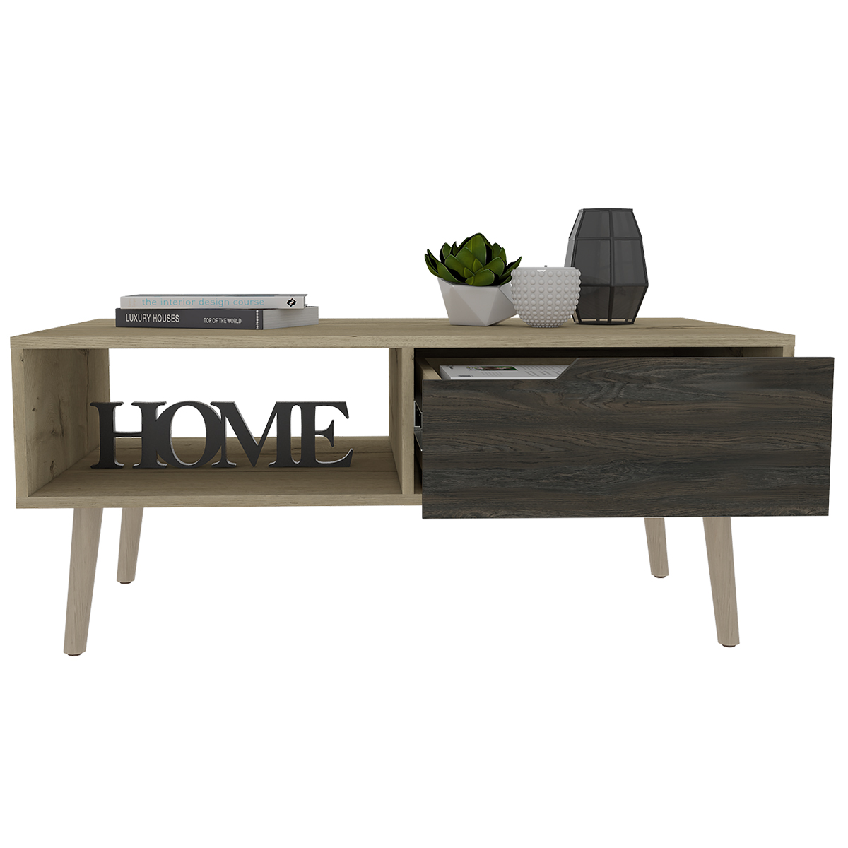 Foto 5 pulgar | Mesa de Centro Excelsior Oslo color Beige