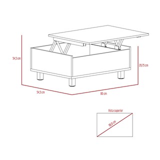 Foto 7 | Mesa Armable Excelsior Gambia color Blanco Multifuncional
